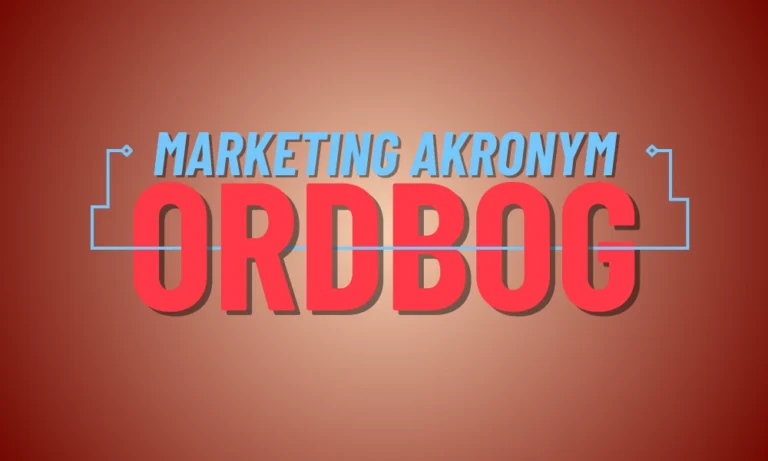 Akronym ordbog marketing